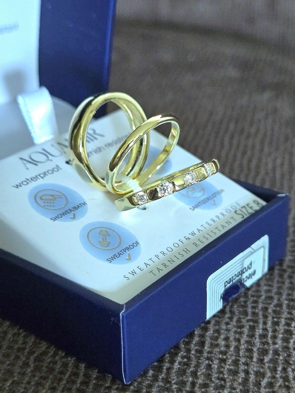 Aquamir Waterproof Triple3️⃣ Ring💍 Set - NIB - Picture 16 of 16